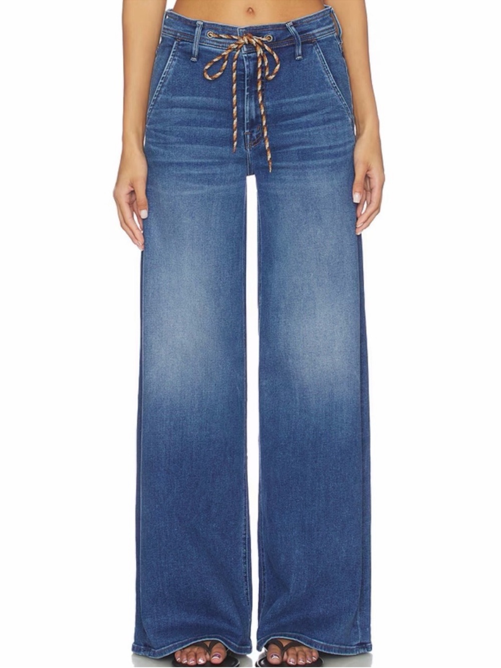 Mother THE DRAWN UNDERCOVER PREP
SNEAK wide leg jeans Size 26